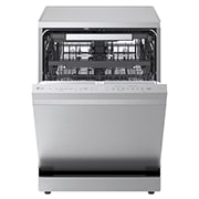 LG QuadWash™ perilica posuđa s TrueSteam™ tehnologijom pranja vodenom parom, vrata s automatskim otvaranjem, 14 kompleta posuđa, ThinQ™ WiFi funkcija, front  open, DF587HVS, thumbnail 5