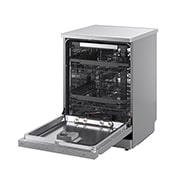 LG QuadWash™ perilica posuđa s TrueSteam™ tehnologijom pranja vodenom parom, vrata s automatskim otvaranjem, 14 kompleta posuđa, ThinQ™ WiFi funkcija, left side open, DF587HVS, thumbnail 13