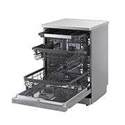 LG QuadWash™ perilica posuđa s TrueSteam™ tehnologijom pranja vodenom parom, vrata s automatskim otvaranjem, 14 kompleta posuđa, ThinQ™ WiFi funkcija, left side open, DF587HVS, thumbnail 14