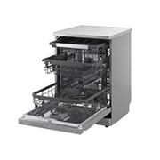 LG QuadWash™ perilica posuđa s TrueSteam™ tehnologijom pranja vodenom parom, vrata s automatskim otvaranjem, 14 kompleta posuđa, ThinQ™ WiFi funkcija, left side open, DF375HVS, thumbnail 14