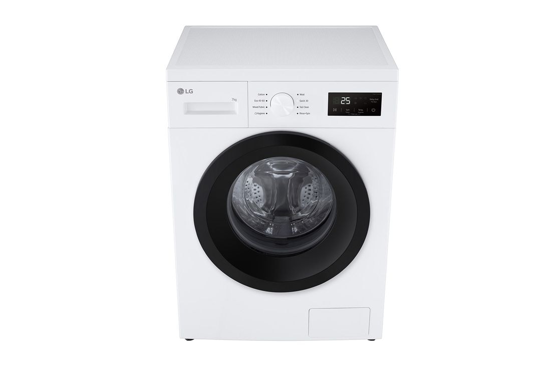 LG 7 kg, max. 1400 okr./min., Perilica rublja, Prednji pogled na gornji dio, F4A10S7NWK, thumbnail 4