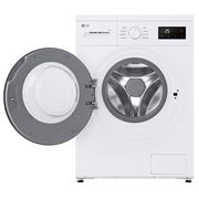 LG 7 kg, max. 1400 okr./min., Perilica rublja, Pogled sprijeda s otvorenim vratima, F4A10S7NWK, thumbnail 2