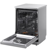 LG QuadWash™ perilica posuđa, vrata s automatskim otvaranjem, 14 kompleta posuđa, Pogled sa strane, DF273FV, thumbnail 13