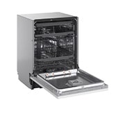 LG QuadWash™ ugradbena perilica posuđa s TrueSteam™ tehnologijom pranja vodenom parom, vrata s automatskim otvaranjem, 14 kompleta posuđa, ThinQ™ WiFi funkcija, DB375TXS, thumbnail 9