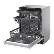 LG QuadWash™ ugradbena perilica posuđa s TrueSteam™ tehnologijom pranja vodenom parom, vrata s automatskim otvaranjem, 14 kompleta posuđa, ThinQ™ WiFi funkcija, DB375TXS, thumbnail 14