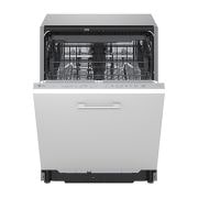 LG QuadWash™ perilica posuđa, vrata s automatskim otvaranjem, 14 kompleta posuđa, ThinQ™ WiFi funkcija, LG QuadWash™ perilica posuđa, vrata s automatskim otvaranjem, 14 kompleta posuđa, ThinQ™ WiFi funkcija, Pogled s desne strane s otvorenim vratima, DB273TX, thumbnail 5, DB273TX, thumbnail 5