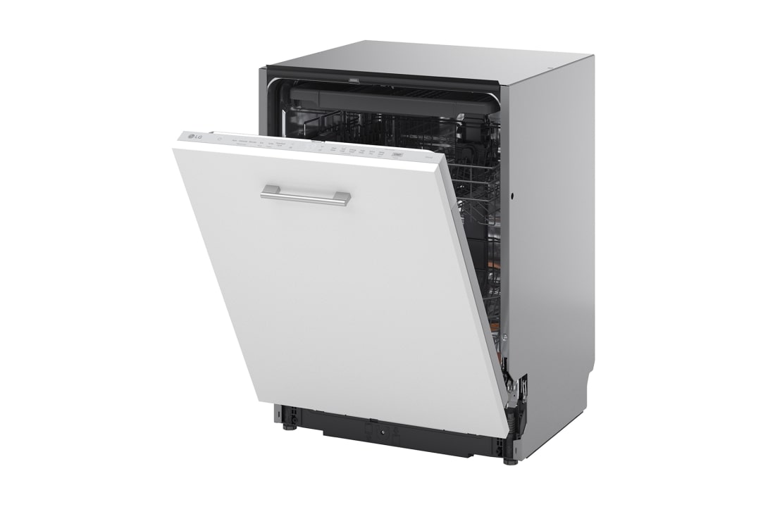 LG QuadWash™ perilica posuđa, vrata s automatskim otvaranjem, 14 kompleta posuđa, ThinQ™ WiFi funkcija, LG QuadWash™ perilica posuđa, vrata s automatskim otvaranjem, 14 kompleta posuđa, ThinQ™ WiFi funkcija, Pogled s desne strane, DB273TX, thumbnail 11, DB273TX, thumbnail 12