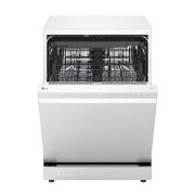 LG QuadWash™ perilica posuđa s TrueSteam™ tehnologijom pranja vodenom parom, vrata s automatskim otvaranjem, 14 kompleta posuđa, ThinQ™ WiFi funkcija, Prikaz zaslona, DF273FWS, thumbnail 5