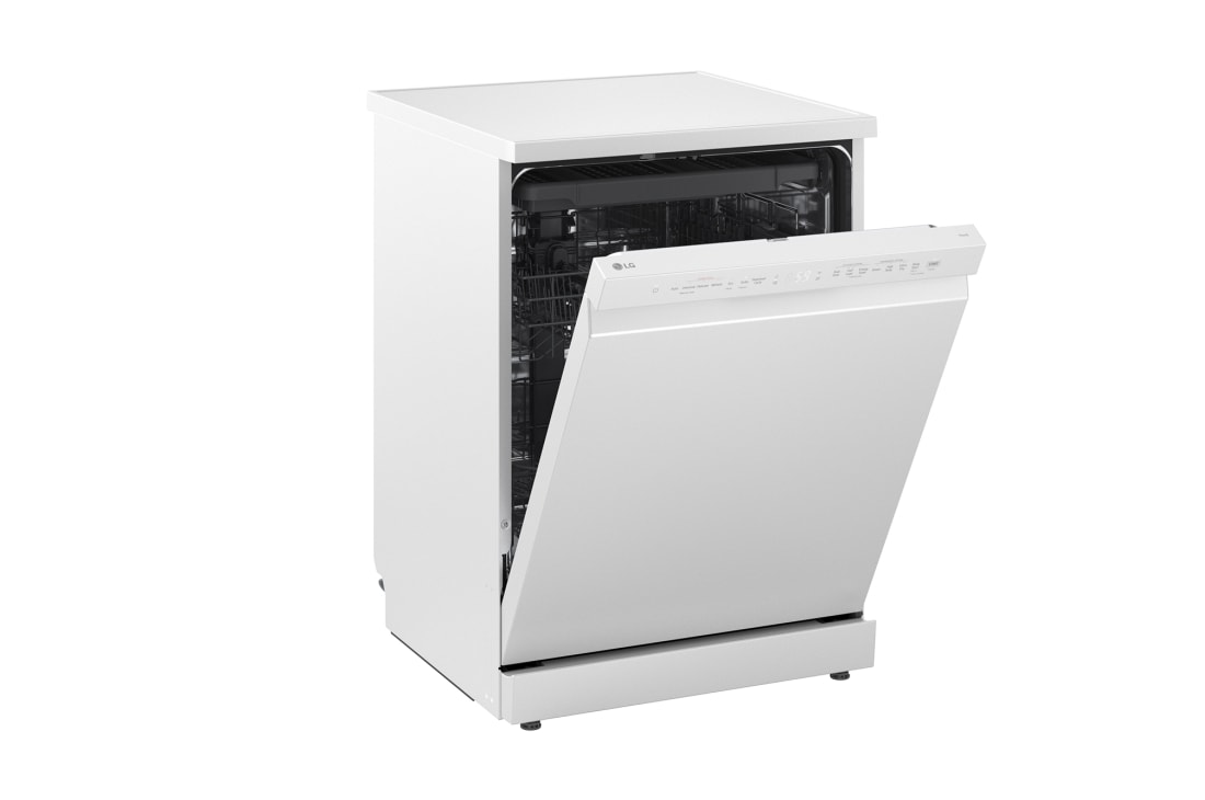 LG QuadWash™ perilica posuđa s TrueSteam™ tehnologijom pranja vodenom parom, vrata s automatskim otvaranjem, 14 kompleta posuđa, ThinQ™ WiFi funkcija, Prikaz zaslona, DF273FWS, thumbnail 8