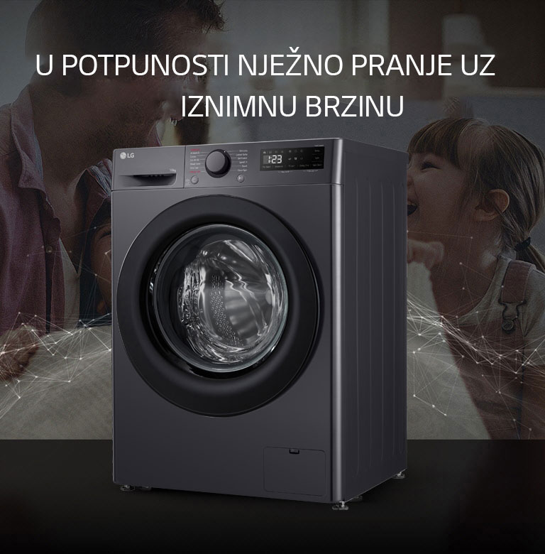 U POTPUNOSTI NJEŽNO PRANJE UZ IZNIMNU BRZINU