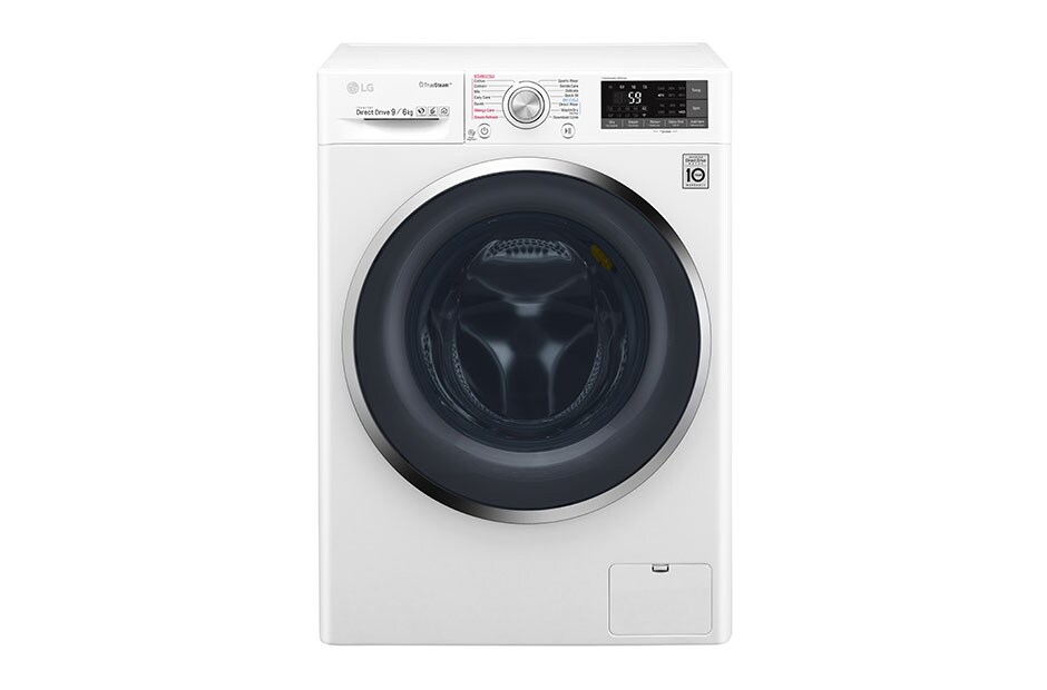 LG Kombinirana perilica-sušilica s True Steam tehnologijom, A energetskog razreda, kapaciteta 9/6 kg, F4J8FH2W