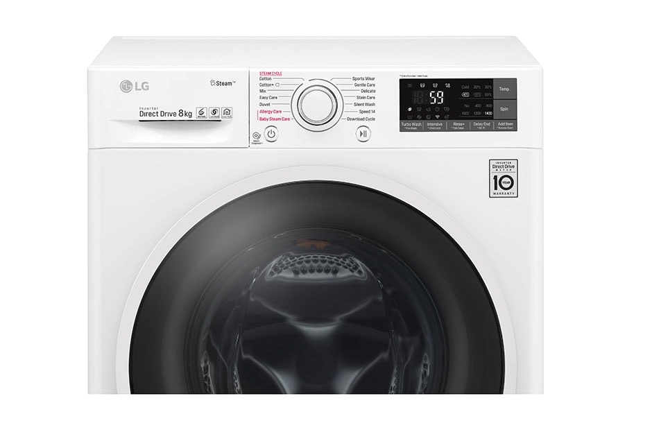 LG Turbowash perilica rublja sa Steam tehnologijom, kapaciteta 8 kg , F4J7TY0W, thumbnail 12