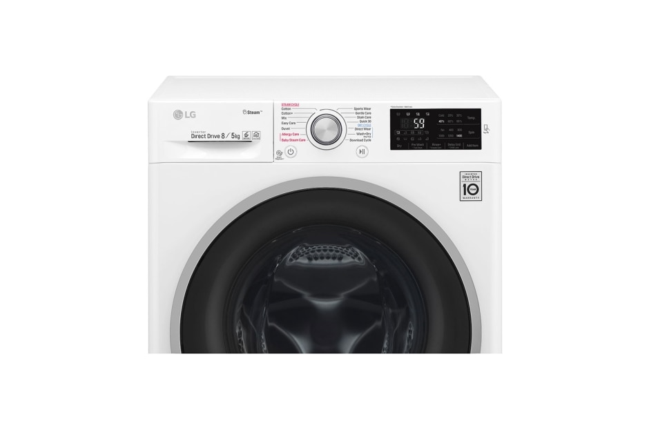 LG Kombinirana perilica-sušilica sa Steam tehnologijom, kapaciteta 8/5 kg, F4J6TG1W, thumbnail 12