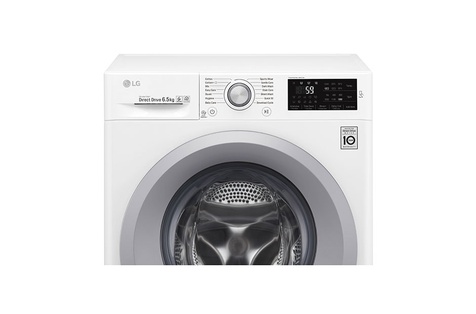 LG Slim perilica rublja kapaciteta 6,5 kg, Smart ThinQ , F2J5WN4W, thumbnail 9