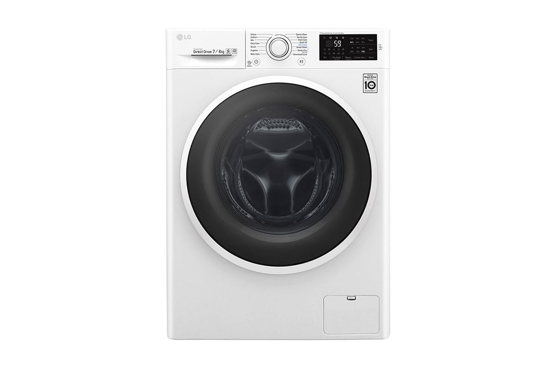 LG Slim kombinirana perilica-sušilica, kapaciteta 7/4 kg, s automatskim programom Pranje+Sušenje (4kg), F2J6HM0W