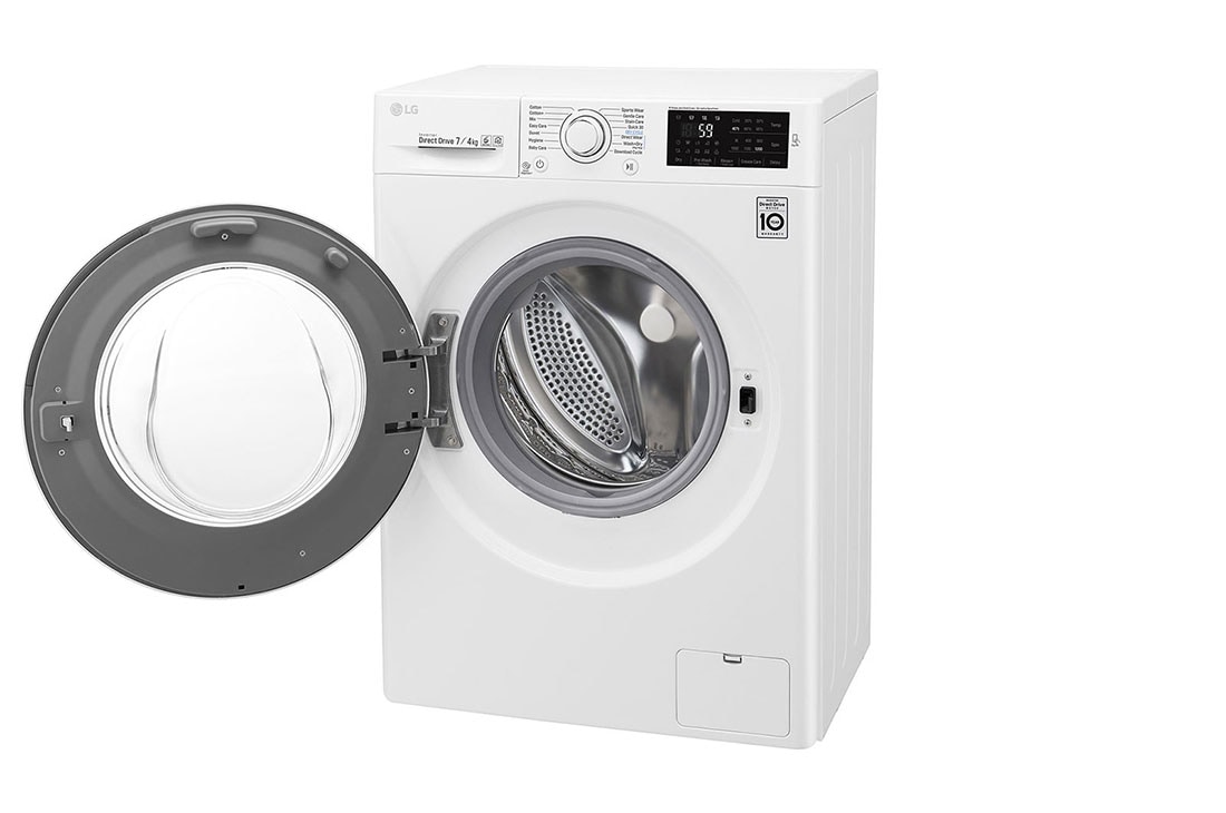 LG Slim kombinirana perilica-sušilica, kapaciteta 7/4 kg, s automatskim programom Pranje+Sušenje (4kg), F2J6HM0W, thumbnail 8