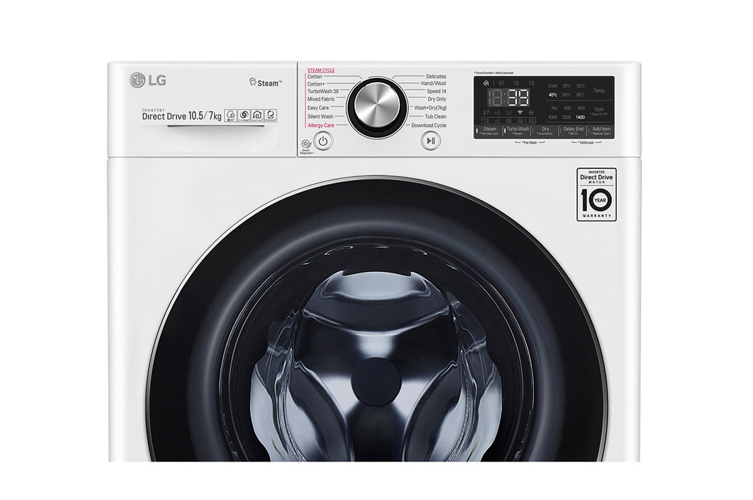 LG Kombinirana perilica-sušilica, kapaciteta 10,5/7kg i Steam™ tehnologijom, F4DV910H2, thumbnail 6