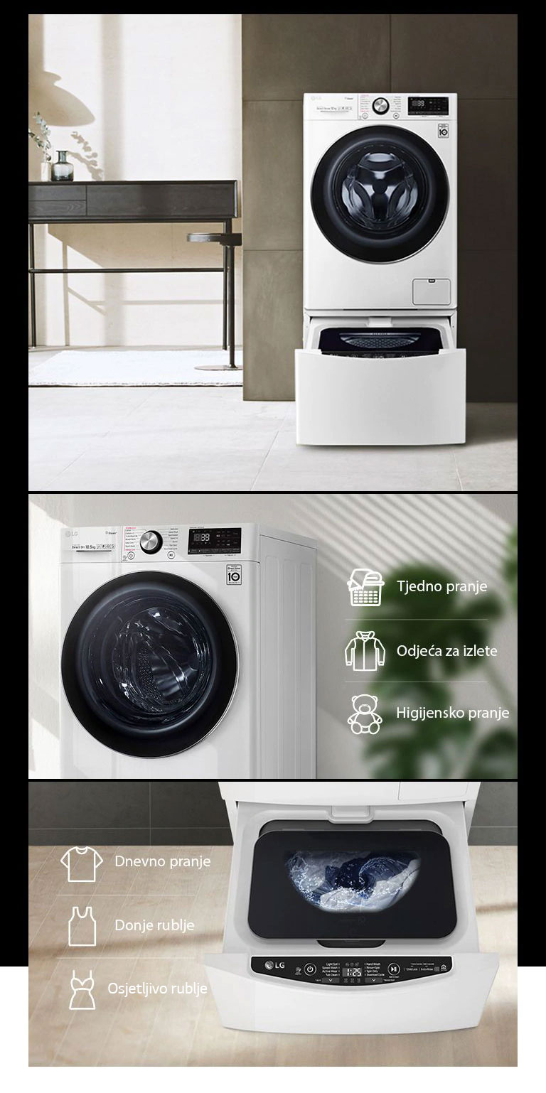 Dostupno i s TWINWash™ Mini2