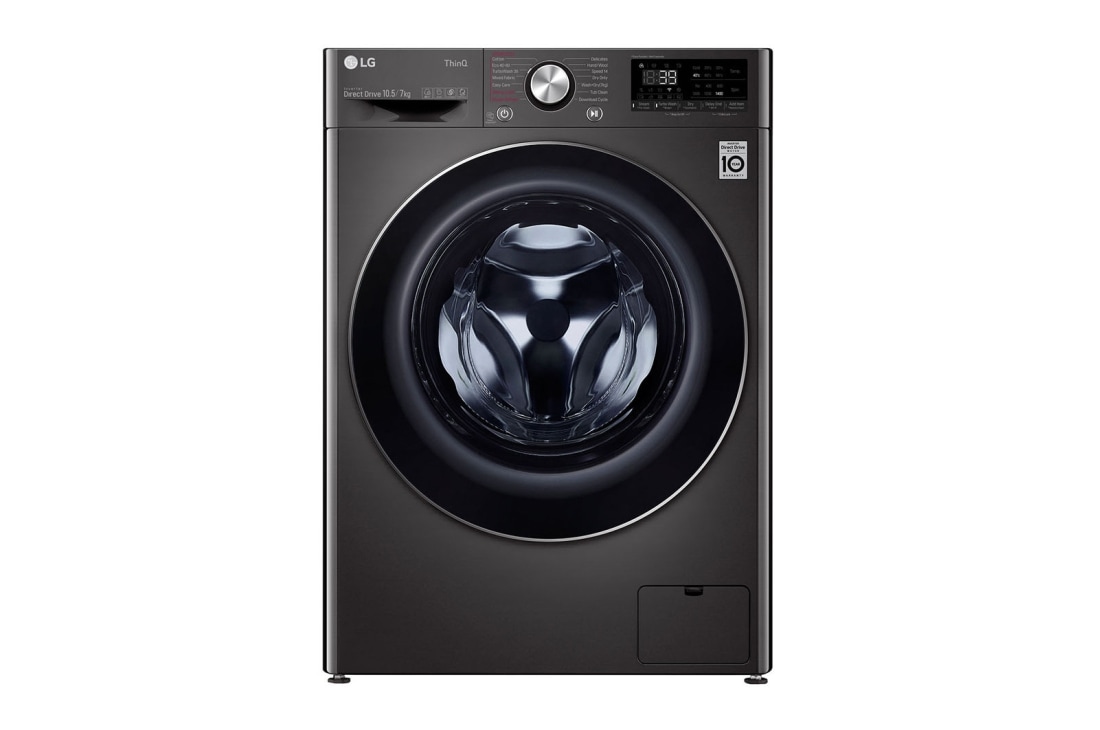 LG 10,5/7 kg, max. 1400 okr./min., Eco Hybrid™ perilica-sušilica sa parom, TurboWash™360, AI DD™ tehnologija i WiFi funkcija, F4DV710S2SE