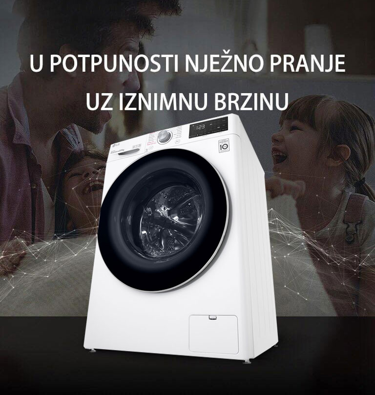 U POTPUNOSTI NJEŽNO PRANJE UZ IZNIMNU BRZINU