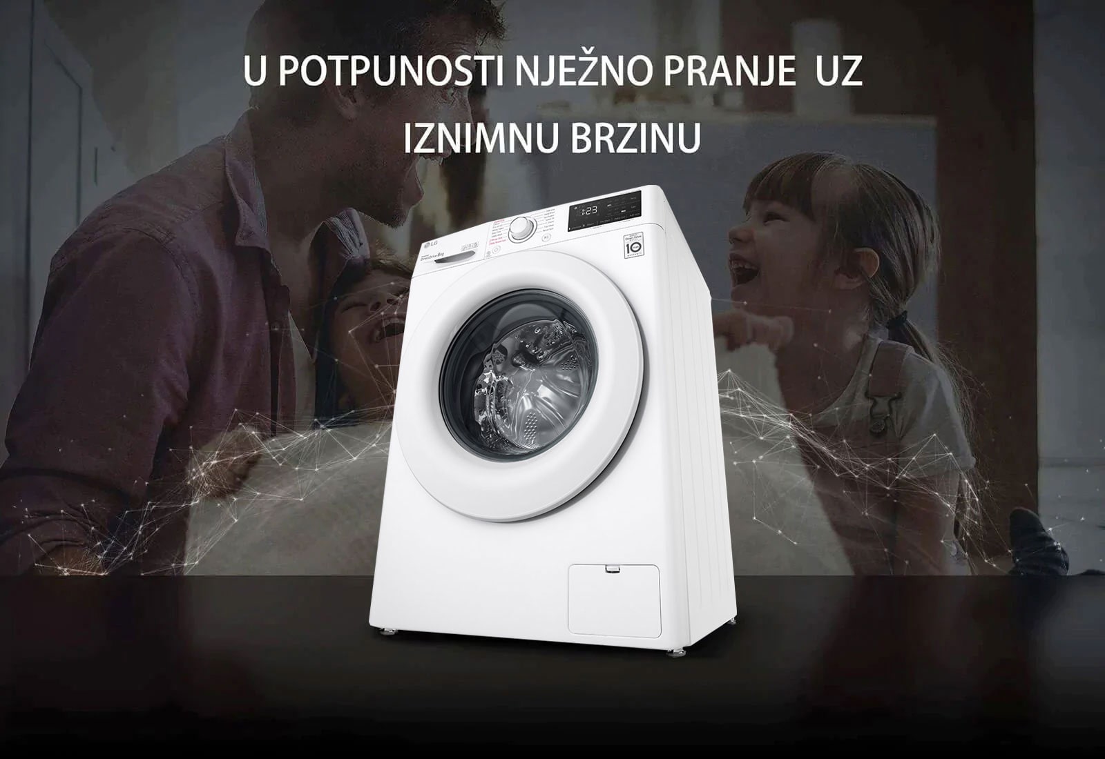 U POTPUNOSTI NJEŽNO PRANJE UZ IZNIMNU BRZINU