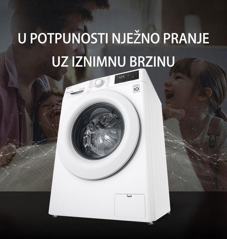 U POTPUNOSTI NJEŽNO PRANJE UZ IZNIMNU BRZINU