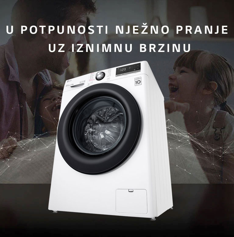 U POTPUNOSTI NJEŽNO PRANJE UZ IZNIMNU BRZINU