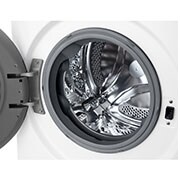 LG 10 kg, max. 1400 okr./min., Perilica rublja sa parom, TurboWash™360 i AI DD™ tehnologija, Prednji pogled na gornji dio, F4WR510S0W, thumbnail 4