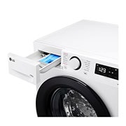 LG 10 kg, max. 1400 okr./min., Perilica rublja sa parom, AI DD™ tehnologija, Prikaz zaslona, F4WR510SBW, thumbnail 5