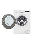 LG 10/6 kg, max. 1400 okr./min., Perilica-sušilica sa parom, TurboWash™360 i AI DD™ tehnologija, Pogled sprijeda s otvorenim vratima, F4DR510S0W, thumbnail 2