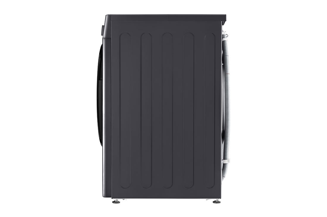 LG 9/6 kg, max. 1400 okr./min., Perilica-sušilica sa parom, AI DD™ tehnologija, Pogled sa strane, F4DR509SBM, thumbnail 14