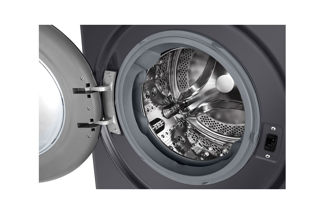 LG 9/6 kg, max. 1400 okr./min., Perilica-sušilica sa parom, AI DD™ tehnologija, Unutrašnjost bubnja, F4DR509SBM, thumbnail 3
