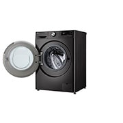 LG 11/6 kg, max. 1400 okr./min., perilica-sušilica sa parom, TurboWash™360, AI DD™ tehnologija i WiFi funkcija, Pogled s desne strane s otvorenim vratima, F4DR711S2BA, thumbnail 11