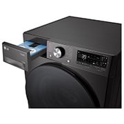 LG 11/6 kg, max. 1400 okr./min., perilica-sušilica sa parom, TurboWash™360, AI DD™ tehnologija i WiFi funkcija, Pogled na dozator deterdženta i sredstva za ispiranje, F4DR711S2BA, thumbnail 6