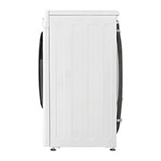 LG 9 kg, max. 1200 okr./min., Perilica rublja sa parom, AI DD™ tehnologija, Slim, Pogled sa strane, F2WR509SBW, thumbnail 14