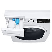 LG 8 kg, max. 1200 okr./min., Perilica rublja sa parom, Pogled odozgo s otvorenim dozatorom deterdženta i sredstva za ispiranje, F2WT208S0E, thumbnail 6
