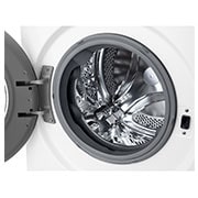 LG 11 kg, max. 1400 okr./min., Perilica rublja sa parom, TurboWash™360, AI DD™ tehnologija , Prednji pogled na gornji dio, F4WR511S1W, thumbnail 4