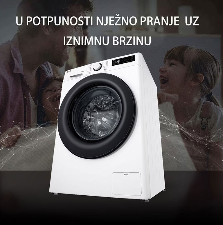 U POTPUNOSTI NJEŽNO PRANJE UZ IZNIMNU BRZINU