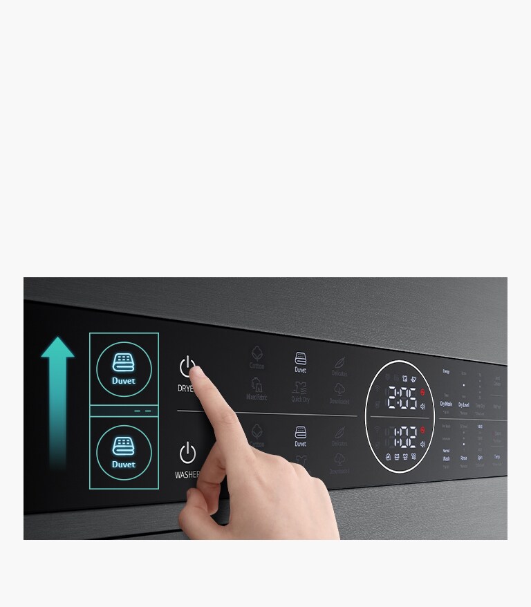 Automatski program sušenja za odabrani ciklus pranja6