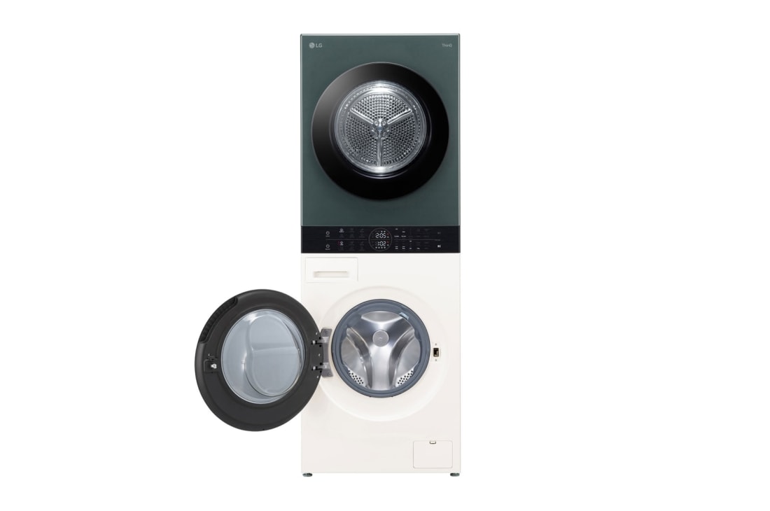 LG  WashTower™, 12/10 kg, max. 1400 okr./min., Steam™, TurboWash™360, kondenzator sa automatskim čišćenjem, ThinQ™ WiFi funkcija, WT1210EGF, thumbnail 7