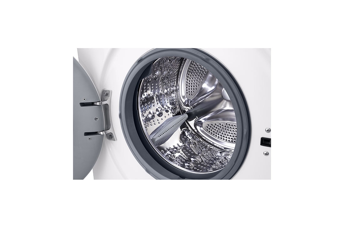 LG 8 kg, max. 1400 okr./min., Perilica rublja sa parom, WiFi funkcija, Prednji pogled na gornji dio, F4X1008NWK, thumbnail 4