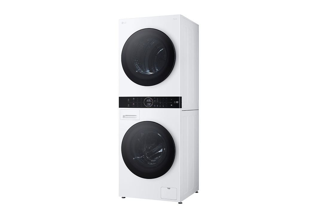LG  WashTower™, 12/10 kg, max. 1400 okr./min., Steam™, TurboWash™360, kondenzator sa automatskim čišćenjem, ThinQ™ WiFi funkcija, right side, WT1210WWF, thumbnail 15