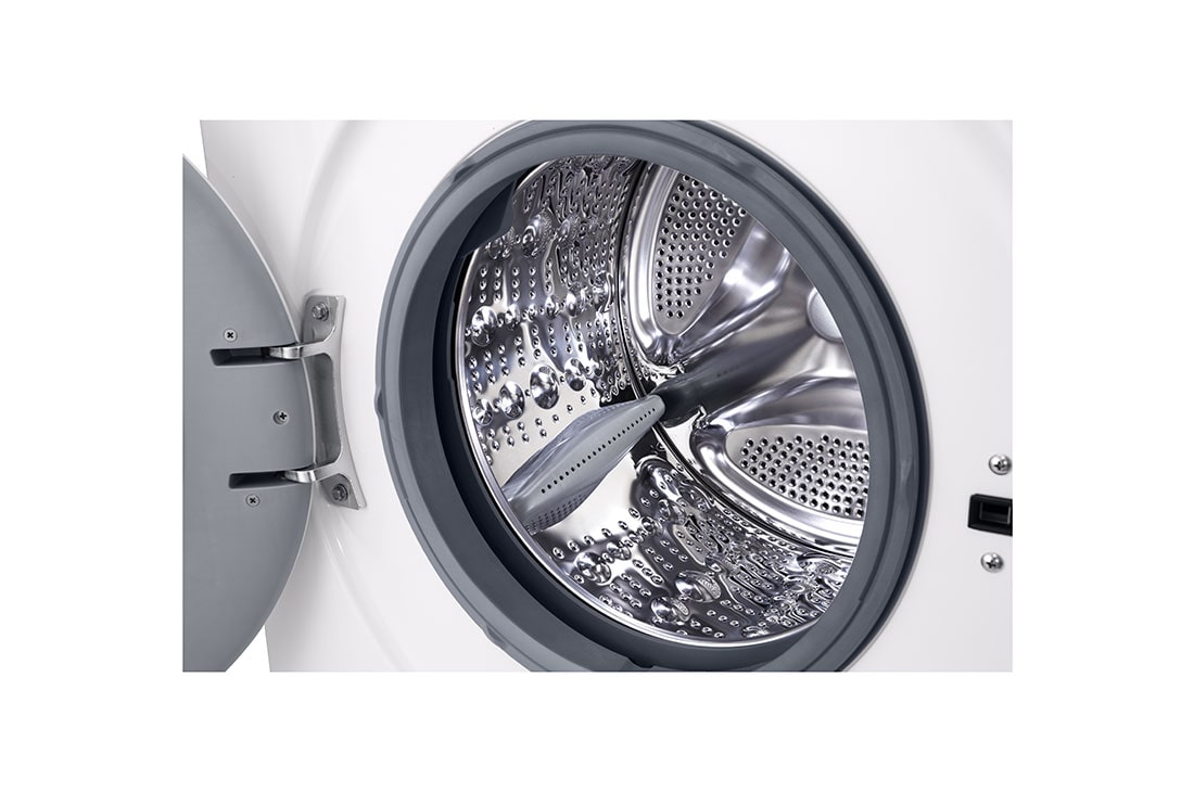 LG 9 kg, max. 1400 okr./min., Perilica rublja sa parom, WiFi funkcija, Unutrašnjost bubnja, F4X1009NWK, thumbnail 4