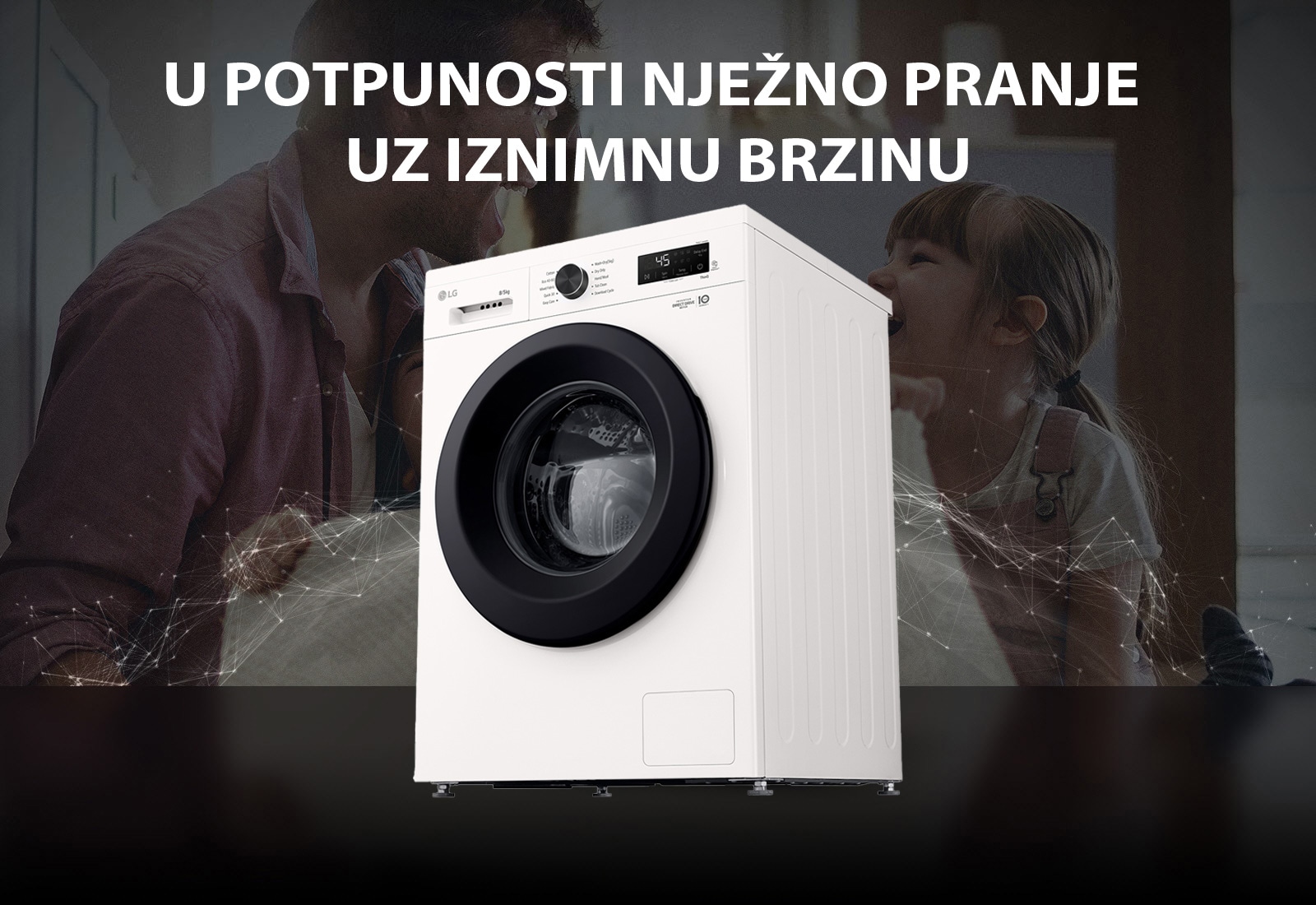 LG Perilica rublja sa parom