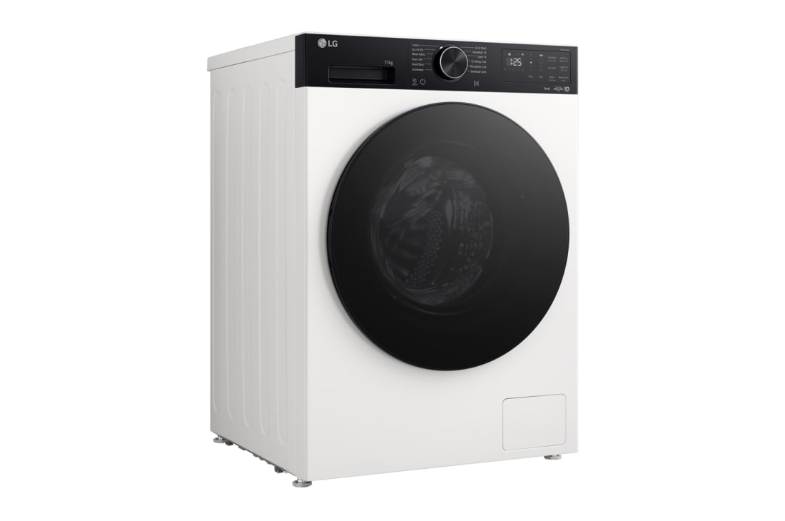 LG 11 kg, max. 1400 okr./min., Perilica rublja sa parom, TurboWash™360, AI DD™ tehnologija i WiFi funkcija, Pogled s lijeve strane, F4X5011THB, thumbnail 11
