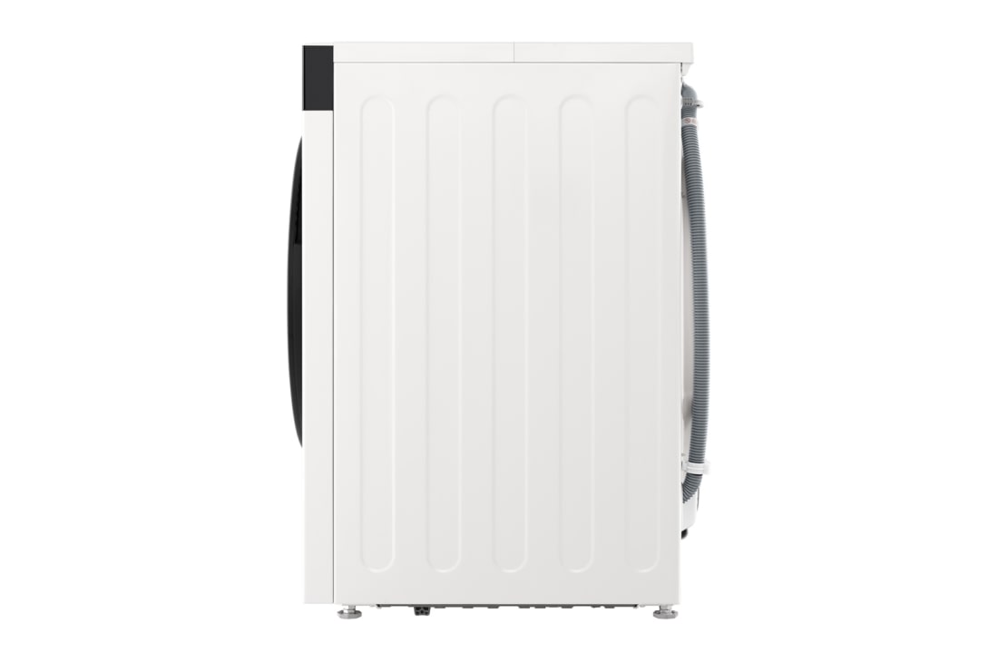 LG 11 kg, max. 1400 okr./min., Perilica rublja sa parom, TurboWash™360, AI DD™ tehnologija i WiFi funkcija, Pogled s desne strane s otvorenim vratima, F4X5011THB, thumbnail 13