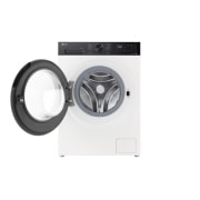 LG 11 kg, max. 1400 okr./min., Perilica rublja sa parom, TurboWash™360, AI DD™ tehnologija i WiFi funkcija, Pogled sprijeda s otvorenim vratima, F4X5011THB, thumbnail 2