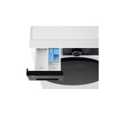 LG 11 kg, max. 1400 okr./min., Perilica rublja sa parom, TurboWash™360, AI DD™ tehnologija i WiFi funkcija, Prednji pogled na gornji dio, F4X5011THB, thumbnail 4