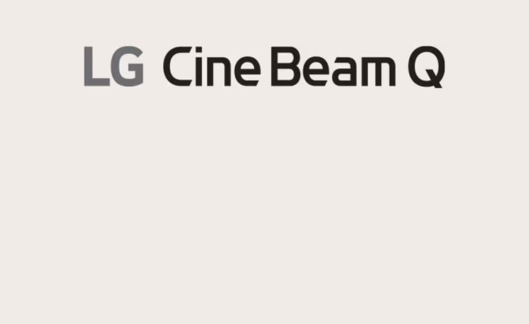 LG CineBeam Q logotip.