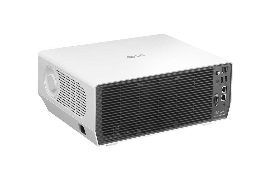 LG Laserski projektor LG ProBeam s lumenima od 5000 ANSI, prikaz stražnje strane iz kuta od +15 stupnjeva, BF50NST, thumbnail 7